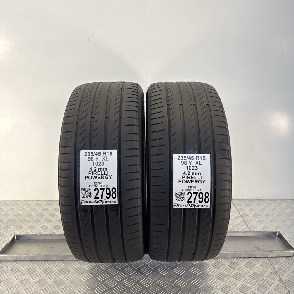 Gomme Usate 235 45 R18 XL 98Y Pirelli Powergy Estive