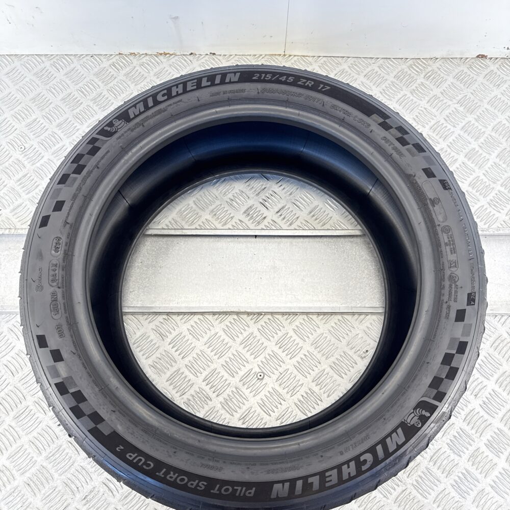 Gomme Usate 215 45 ZR17 XL 91Y Michelin Pilot Sport Cup 2 Semi/Slick Estive - immagine 10