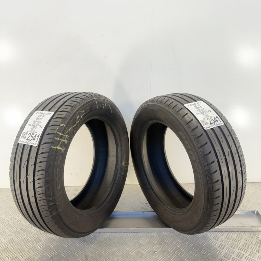 Gomme Usate 215 60 R17 96H Toyo Proxes CF2 SUV 86% Estive - immagine 5