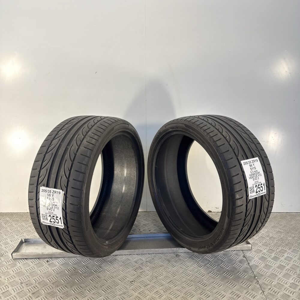 Gomme Usate 255 35 ZR19 96Y Hankook Ventus V12 Evo 2 76% Estive - immagine 6