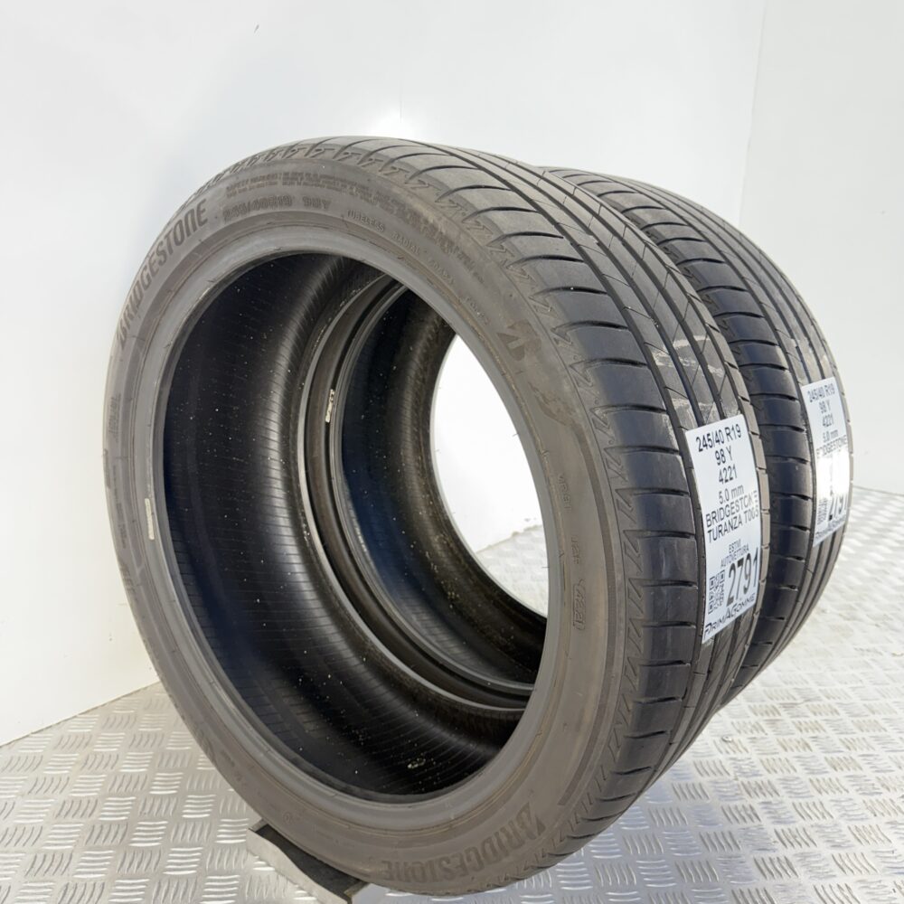 Gomme Usate 245 40 R19 98Y Bridgestone Turanza T005 71% Estive - immagine 6