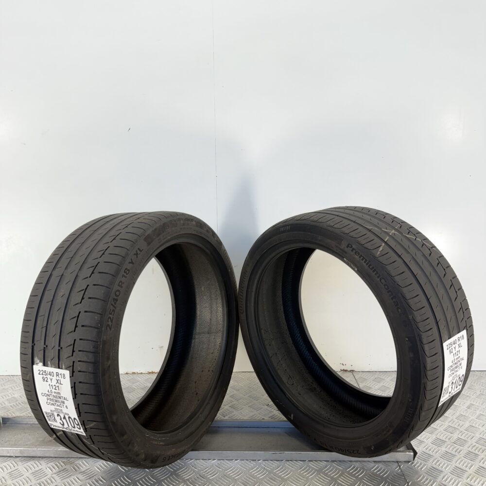 Gomme Usate 225 40 R18 XL 92Y Continental Premium Contact 6 Estive - immagine 5