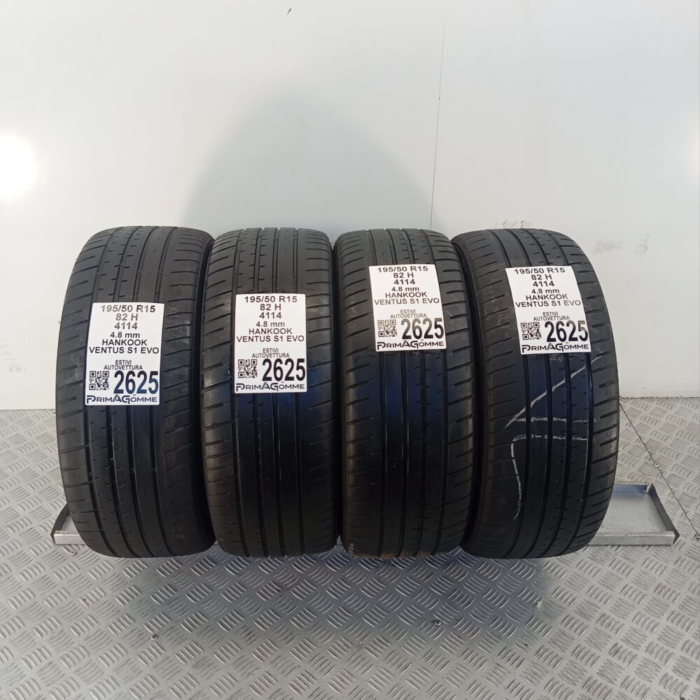 Gomme Usate 195 50 R15 82H Hankook Ventus S1 EVO Estive