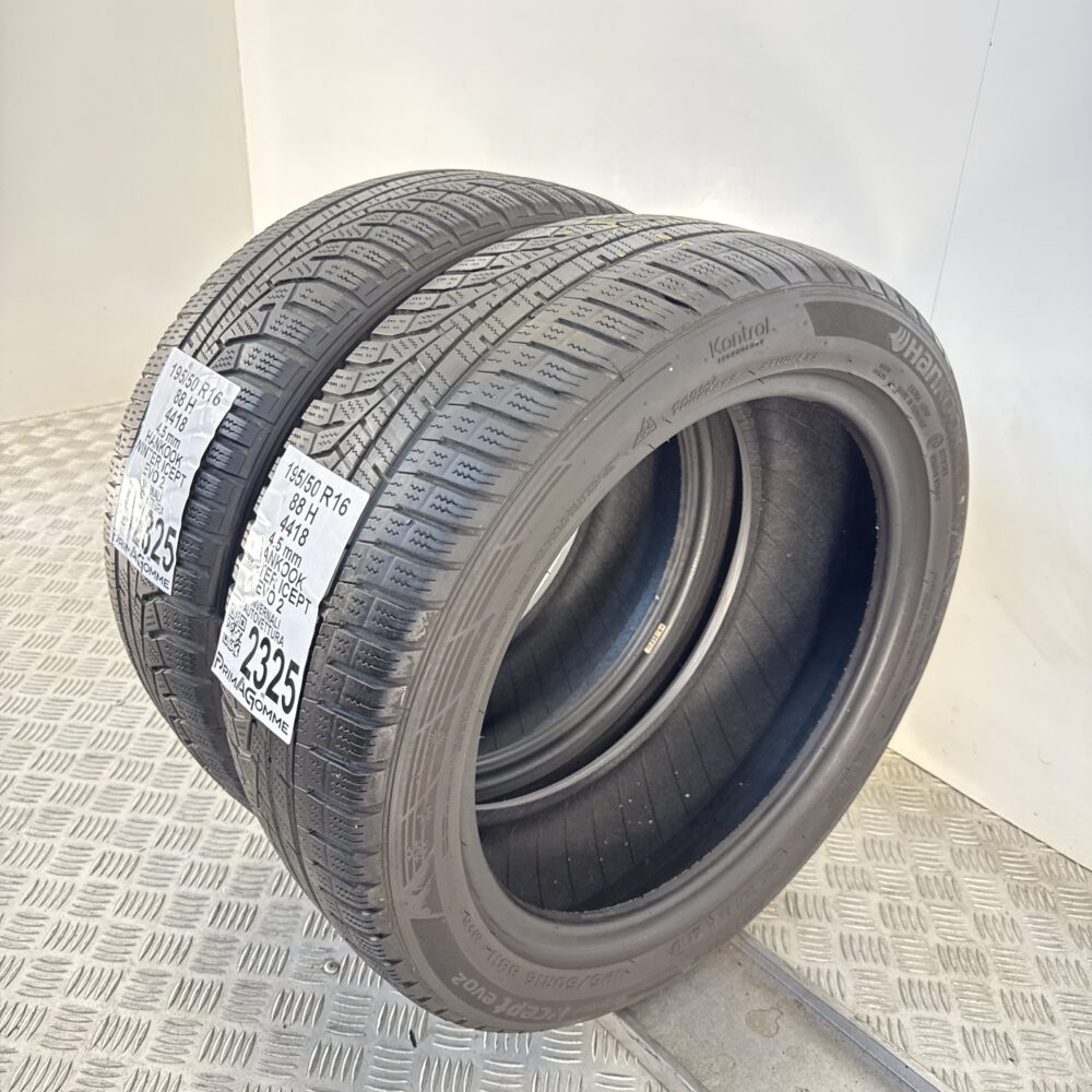 Gomme Usate 195 50 R16 88H Hankook Winter Icept Evo 2 Invernali - immagine 9