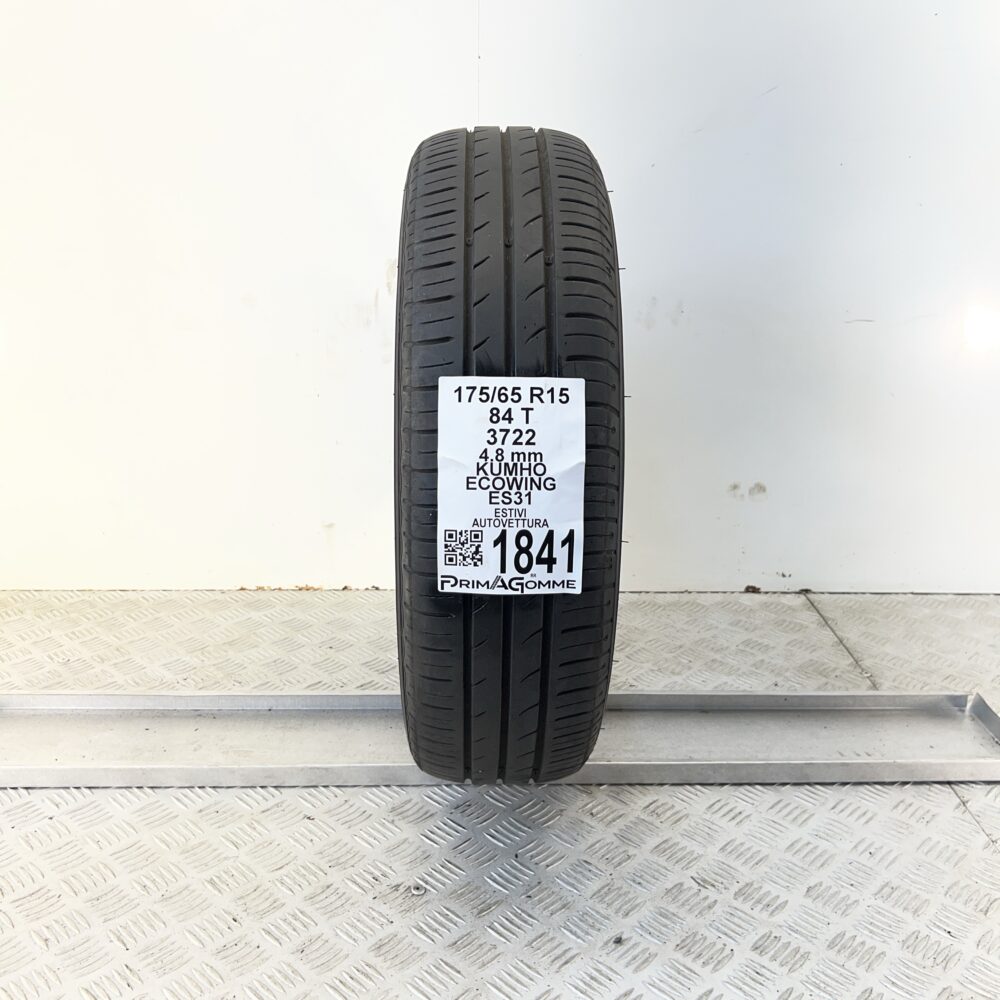 Pneumatico Usato 175 65 R15 84T KUMHO Ecowing ES31 Estivo - immagine 4