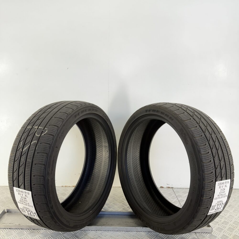 Gomme Usate 225 40 R19 XL 93V Rotalla Ice-Plus S210 Invernali - immagine 6
