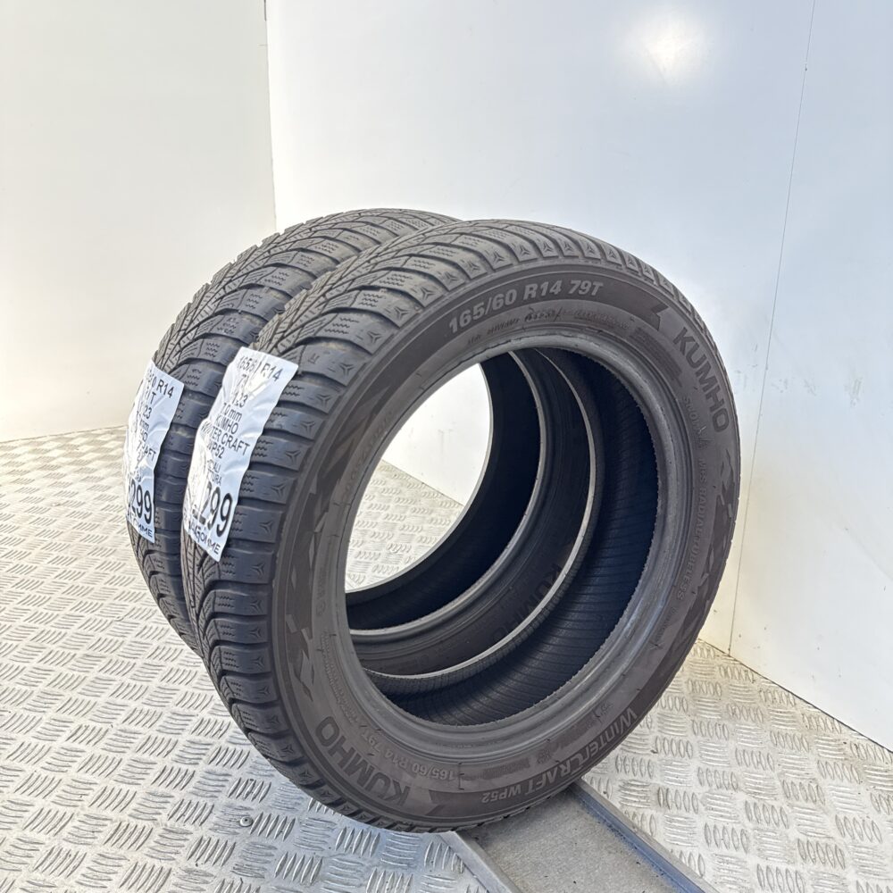 Gomme Usate 165 60 R14 79T Kumho Winter Craft WP52 100% Invernali - immagine 4