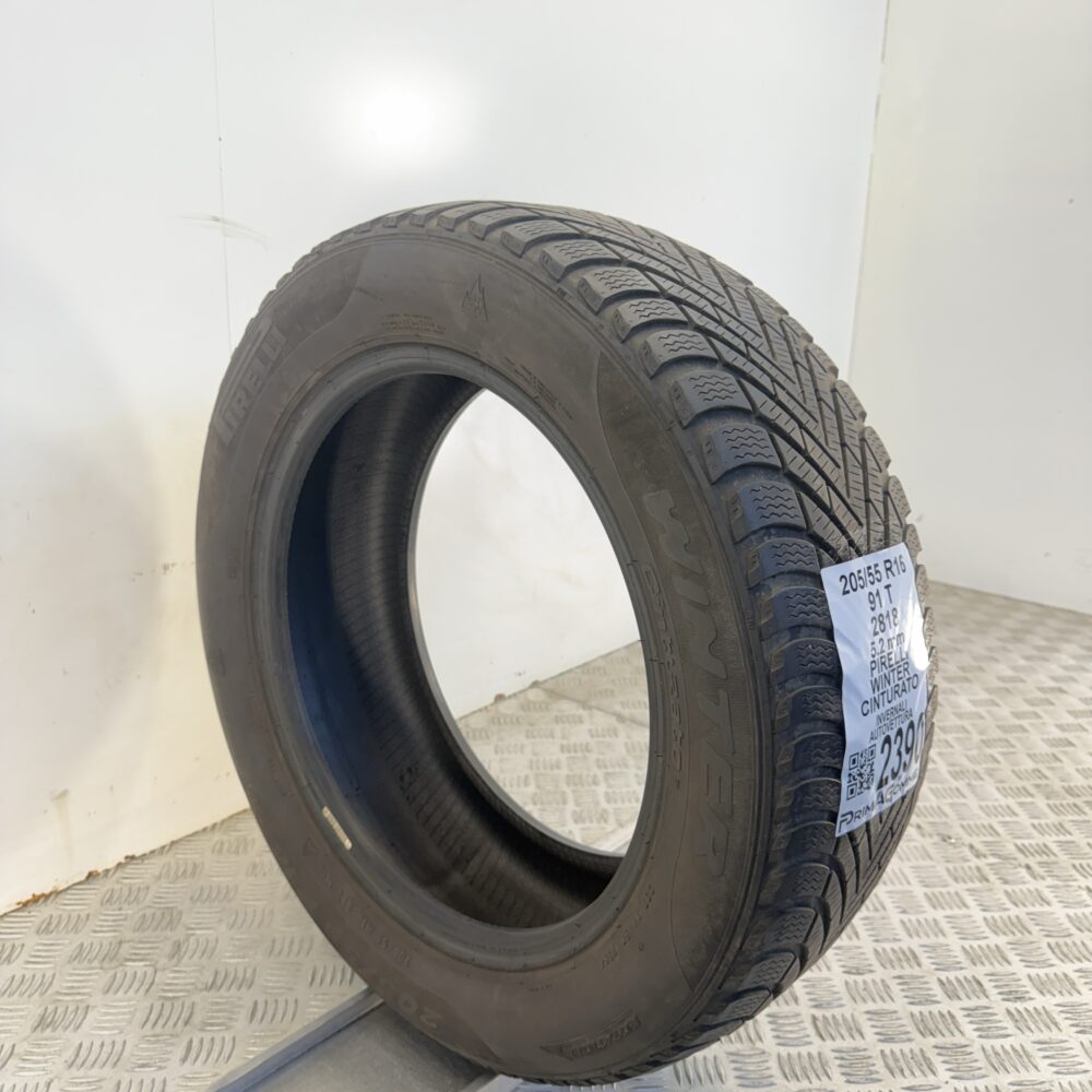 Gomma Usata 205 55 R16 91T Pirelli Winter Cinturato Invernale - immagine 5