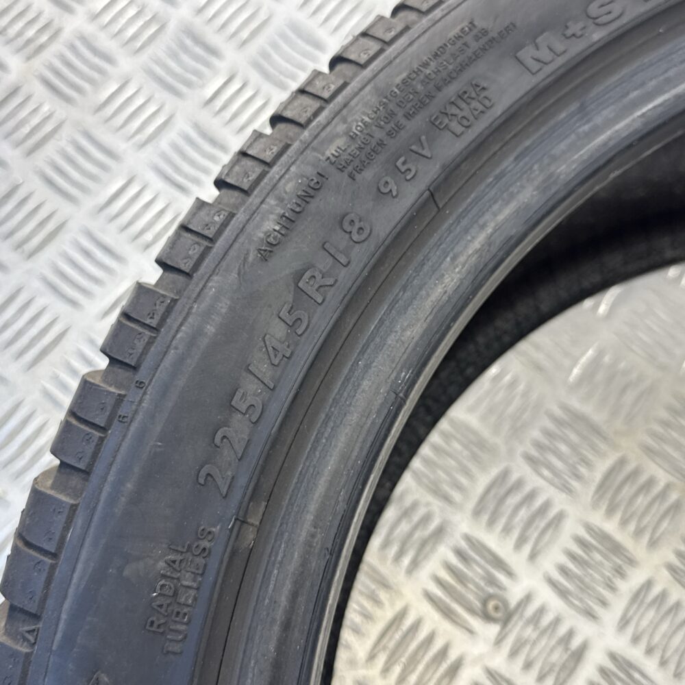 Gomma Usata 225 45 R18 XL 95V Dunlop SP Winter Sport 3D Invernale - immagine 9
