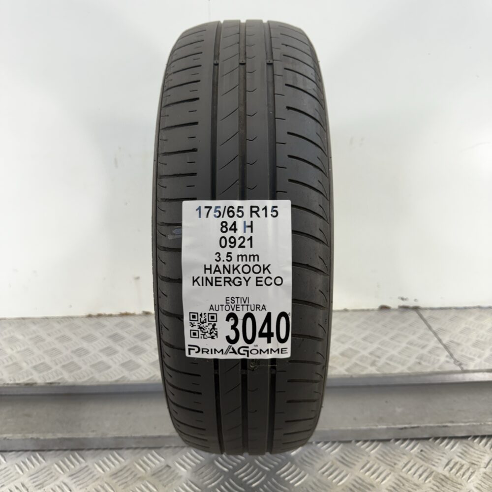 Gomma Usata 175 65 R15 84H Hankook Kinergy Eco Estivo