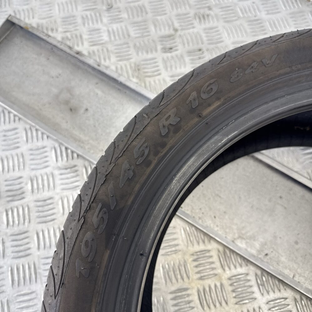 Gomme Usate 195 45 R16 XL 84V Pirelli P Zero Nero 95% Estive - immagine 10