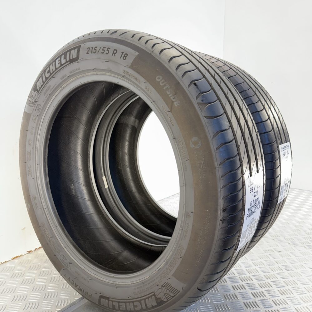 Gomme Usate 215 55 R18 XL 99V Michelin Primacy 4 87% Estive - immagine 5