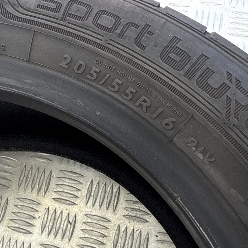 Gomme Usate 205 55 R16 91V Dunlop SportBlu Response 77% Estive - immagine 11