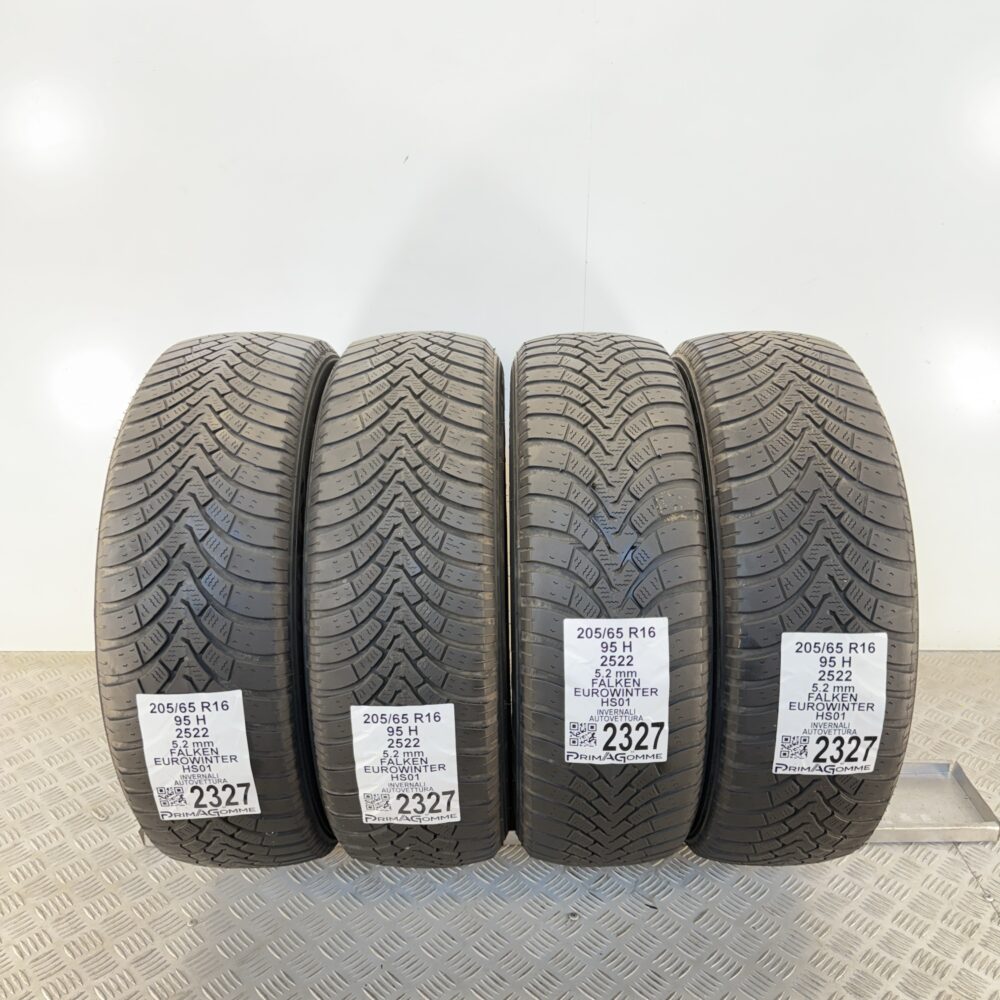 Gomme Usate 205 65 R16 95H Falken Eurowinter HS01 Invernali