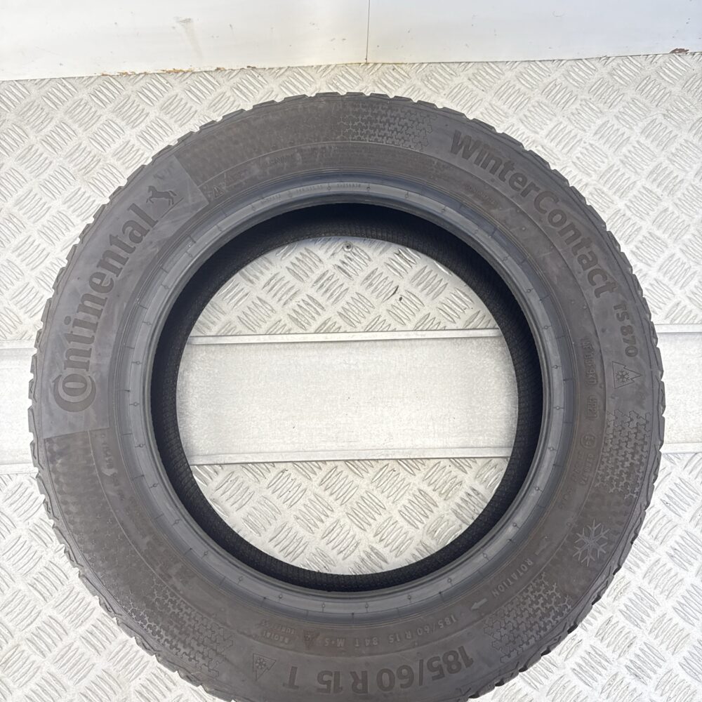 Gomma Usata 185 60 R15 84T Continental Winter Contact TS870 90% Invernale - immagine 6