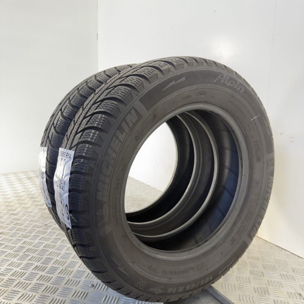 Gomme Usate 185 65 R14 86T Michelin Alpin A3 86% Invernali - immagine 4