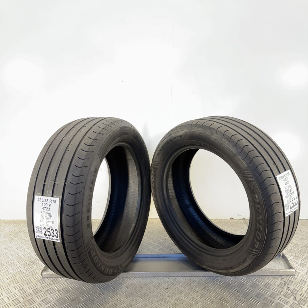 Gomme Usate 235 55 R18 100V Dunlop Sport Response Estive - immagine 6