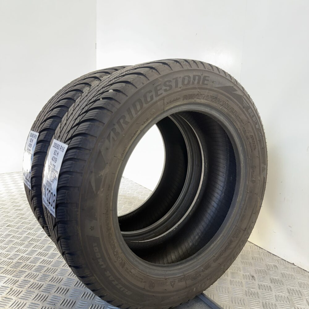 Gomme Usate 205 60 R16 92H Bridgestone Blizzak LM001 RunFlat Invernali - immagine 4