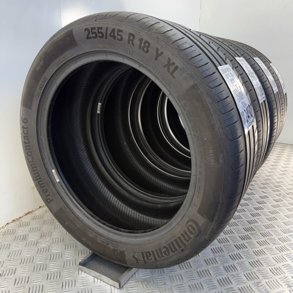 Gomme Usate 255 45 R18 XL 103Y Continental Premium Contact 6 Estive - immagine 4
