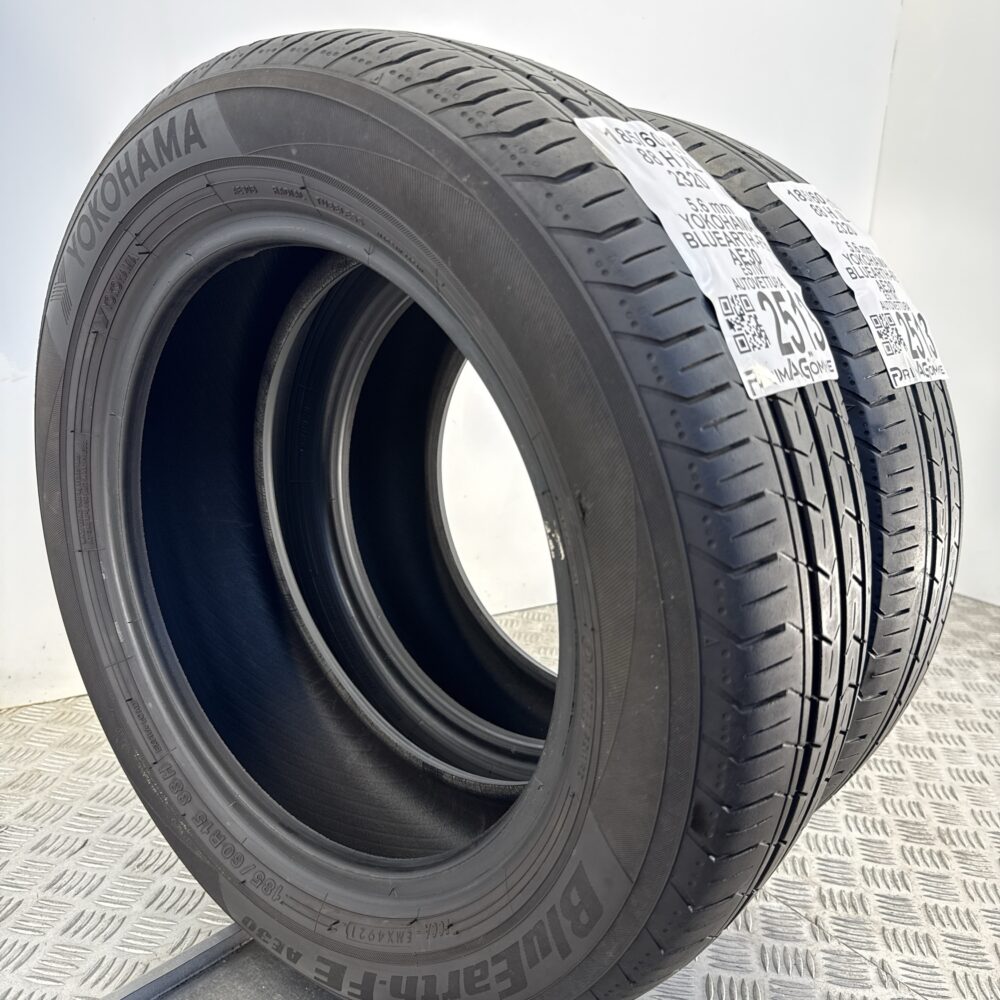 Gomme Usate 185 60 R15 XL 88H Yokohama Bluearth-FE AE30 80% Estive - immagine 8