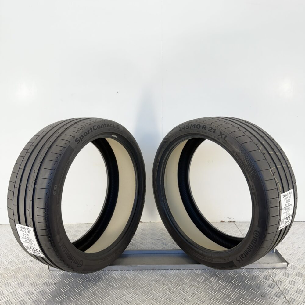Gomme Usate 245 40 R21 XL 100Y Continental Sport Contact 6 79% Estive - immagine 7