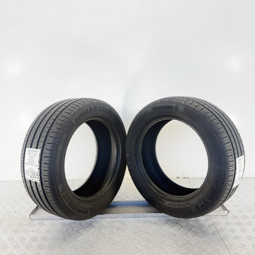 Gomme Usate 235 55 R17 XL 103Y BARUM Bravuris 3 HM 93% Estive - immagine 6