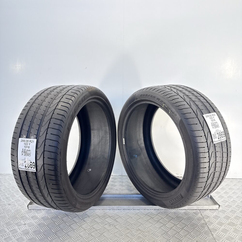 Gomme Usate 295 35 R21 103Y Pirelli P Zero 83% Estive - immagine 6