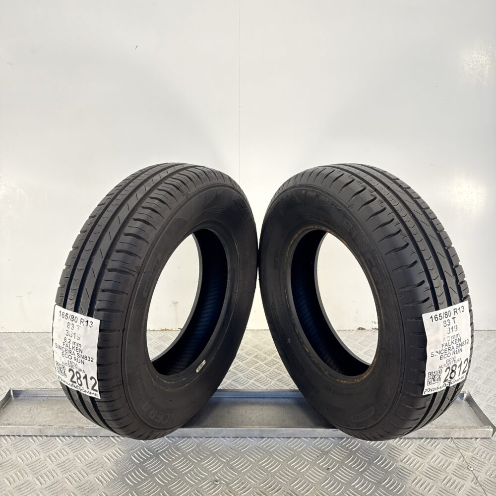 Gomme Usate 165 80 R13 83T Falken Sincera SN832 Eco Run 89% Estive - immagine 6