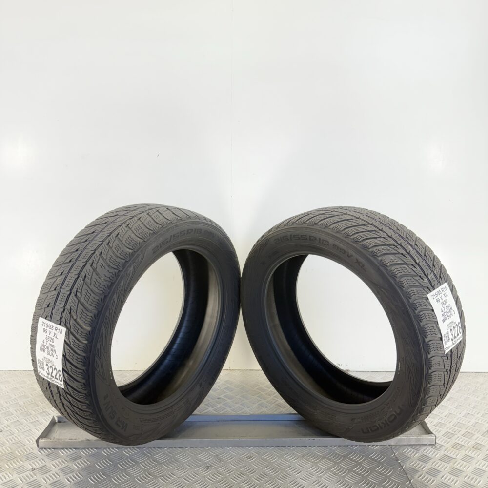 Gomme Usate 215 55 R18 XL 99V NOKIAN WR SUV 3 Invernali - immagine 6
