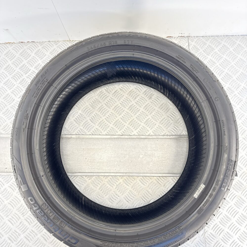 Gomme Usate 245 40 R18 97Y Pirelli Cinturato P7 Run Flat RunFlat 86% Estive - immagine 7
