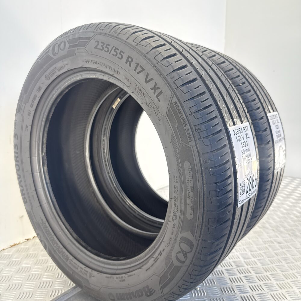 Gomme Usate 235 55 R17 XL 103V BARUM Bravuris 5 HM 86% Estive - immagine 5