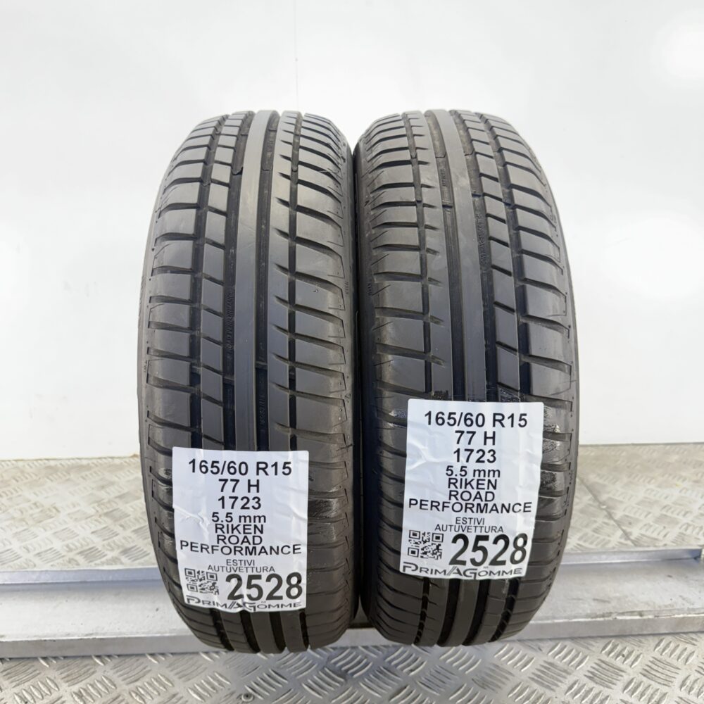 Gomme Usate 165 60 R15 77H Riken Road Performance 79% Estive - immagine 9