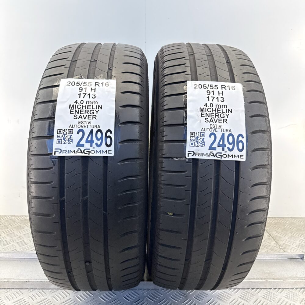 Gomme Usate 205 55 R16 91H Michelin Energy Saver Estive