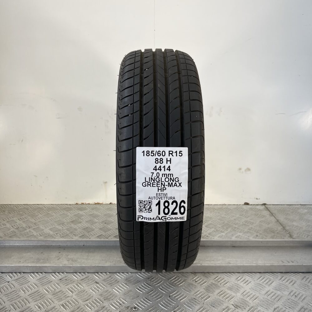 Pneumatico Usato 185 60 R15 88H LINGLONG GREEN-MAX HP 100% Estivo - immagine 4