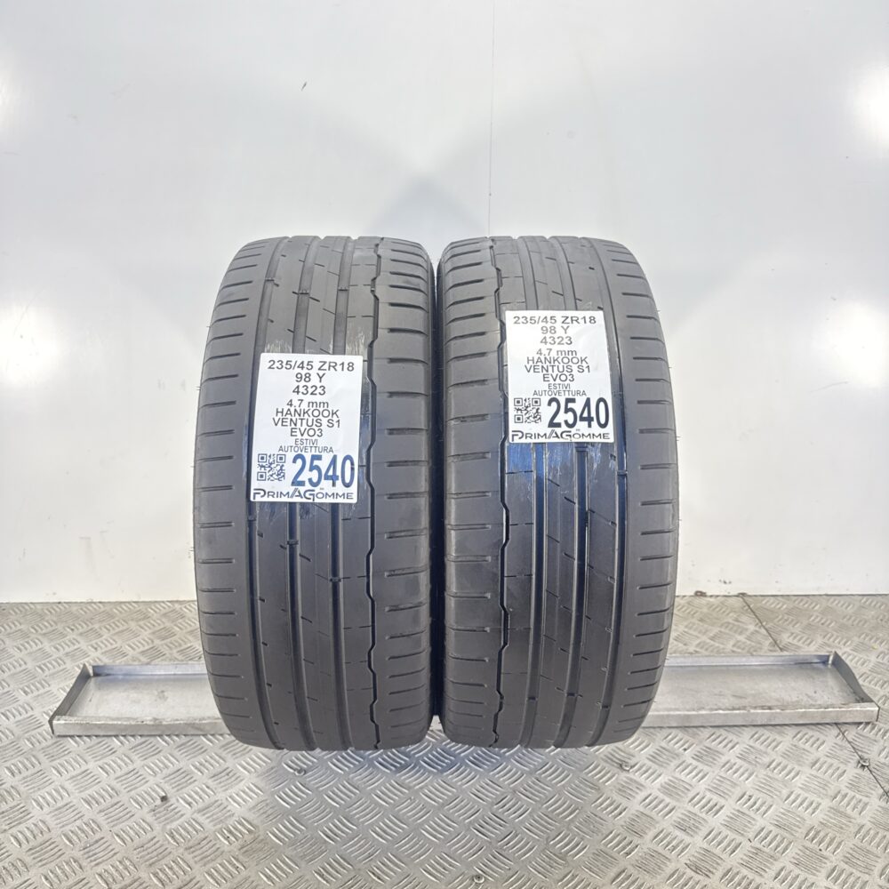 Gomme Usate 235 45 ZR18 98Y Hankook Ventus S1 Evo3 Estive