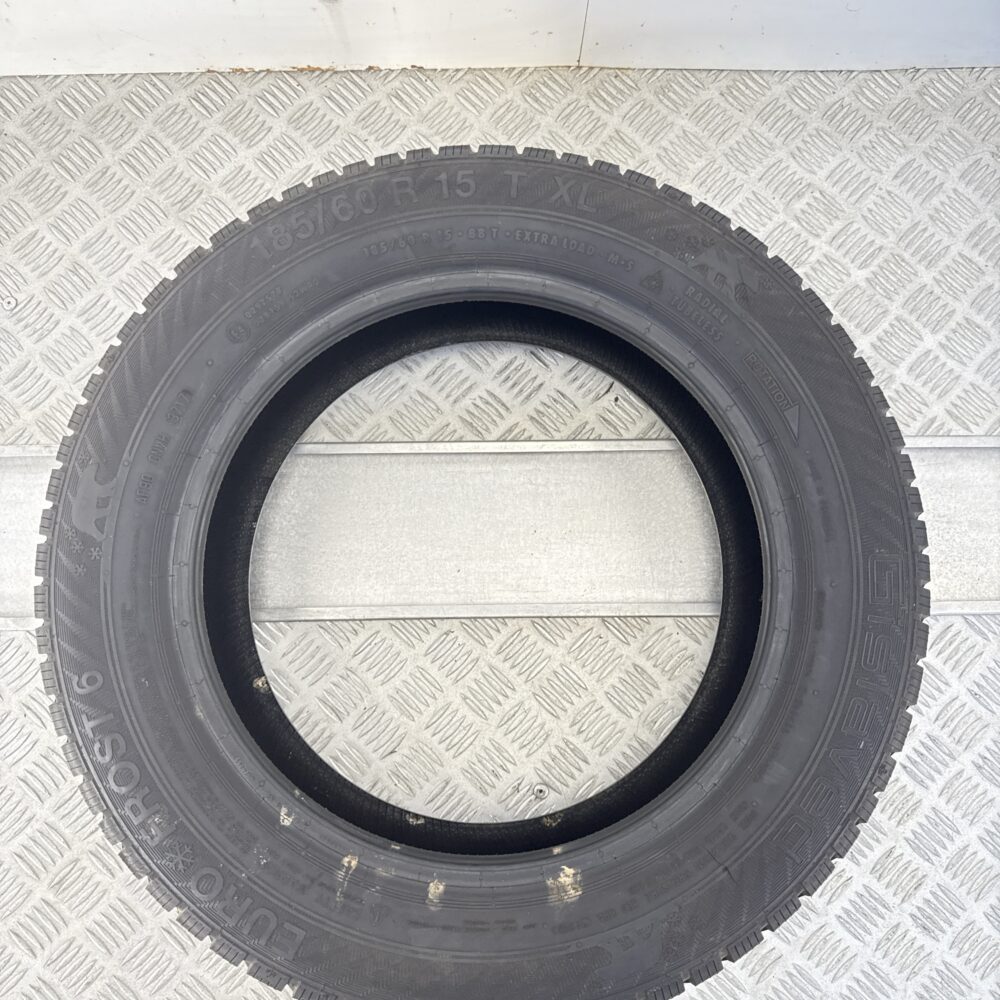 Gomma Usata 185 60 R15 88T Gislaved Eurofrost 6 80% Invernale - immagine 6