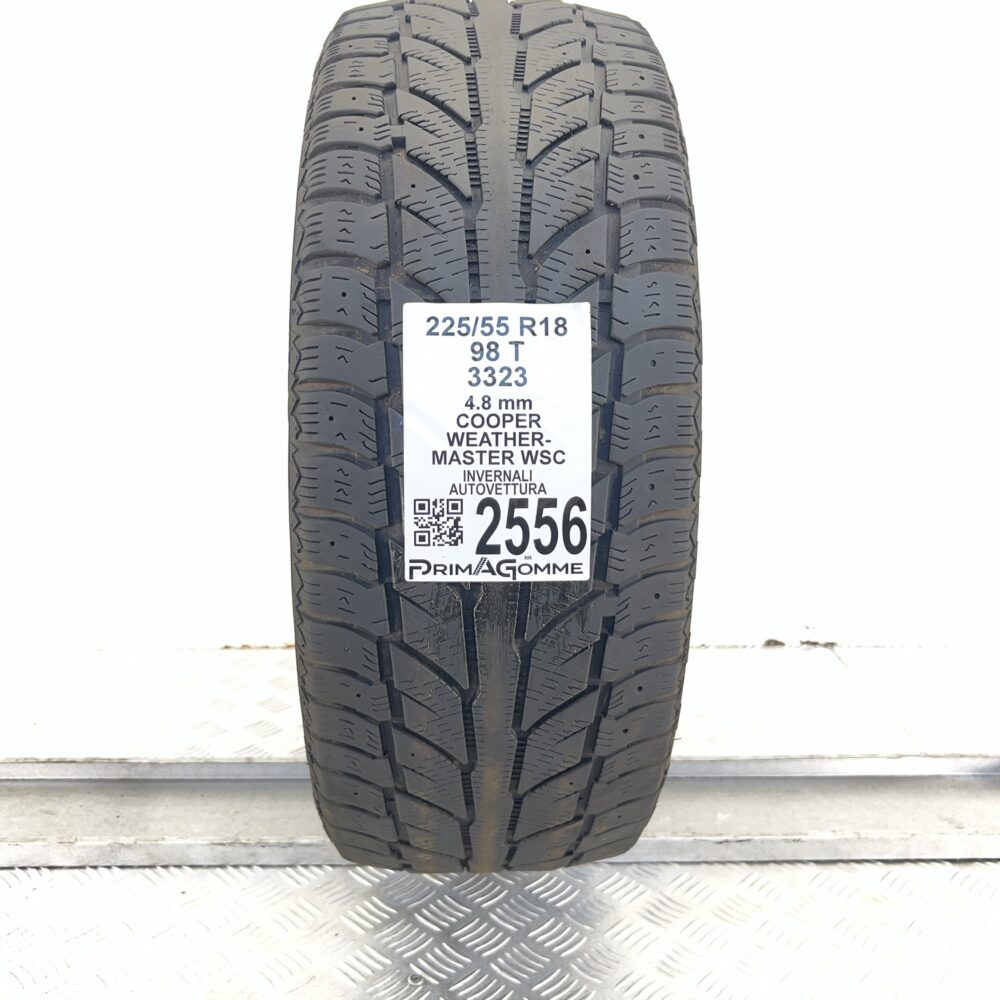 Gomma Usata 225 55 R18 98T Cooper Weather-Master WSC Invernale