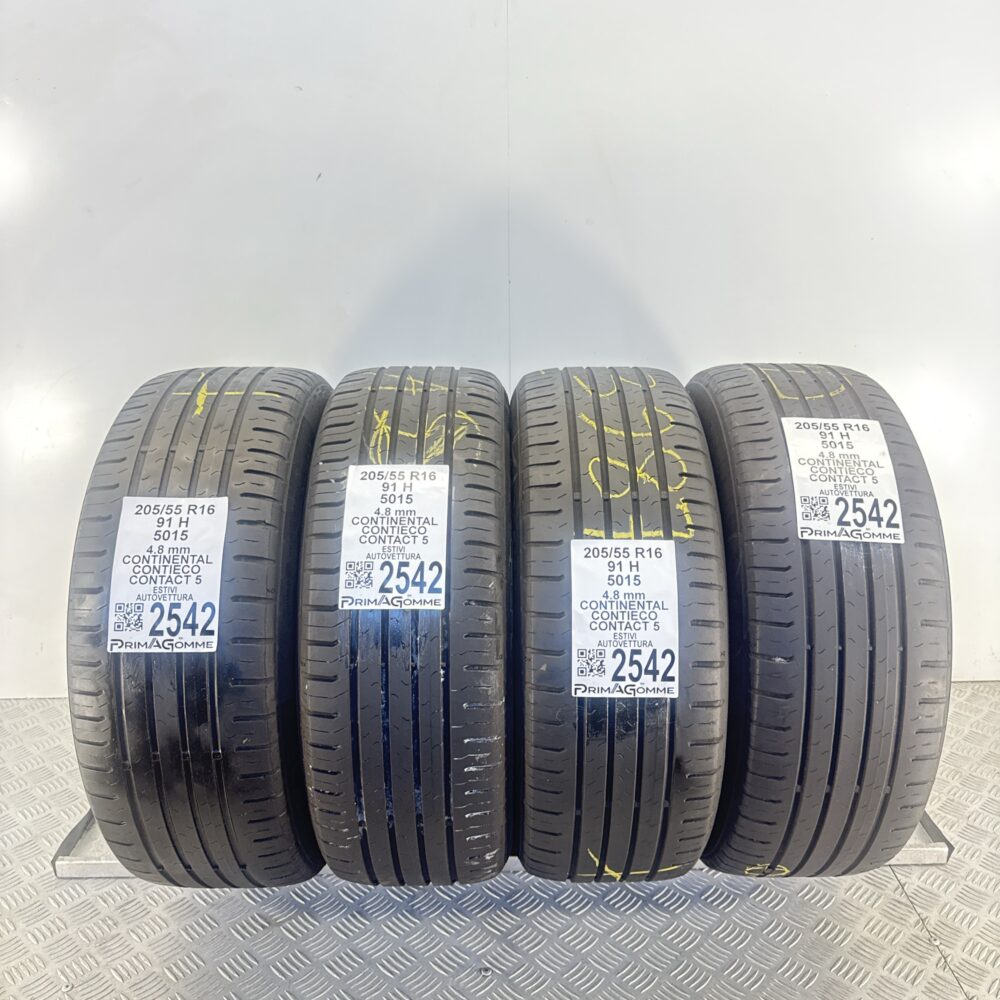 Gomme Usate 205 55 R16 91H Continental ContiEcoContact 5 Estive