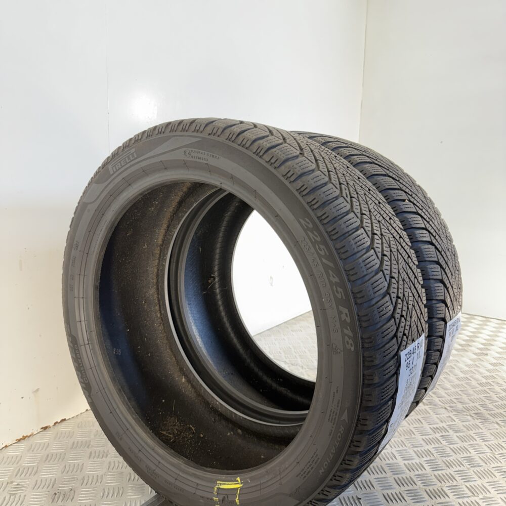 Gomme Usate 225 45 R18 XL 95V Pirelli Winter 2 Cinturato 83% Invernali - immagine 4