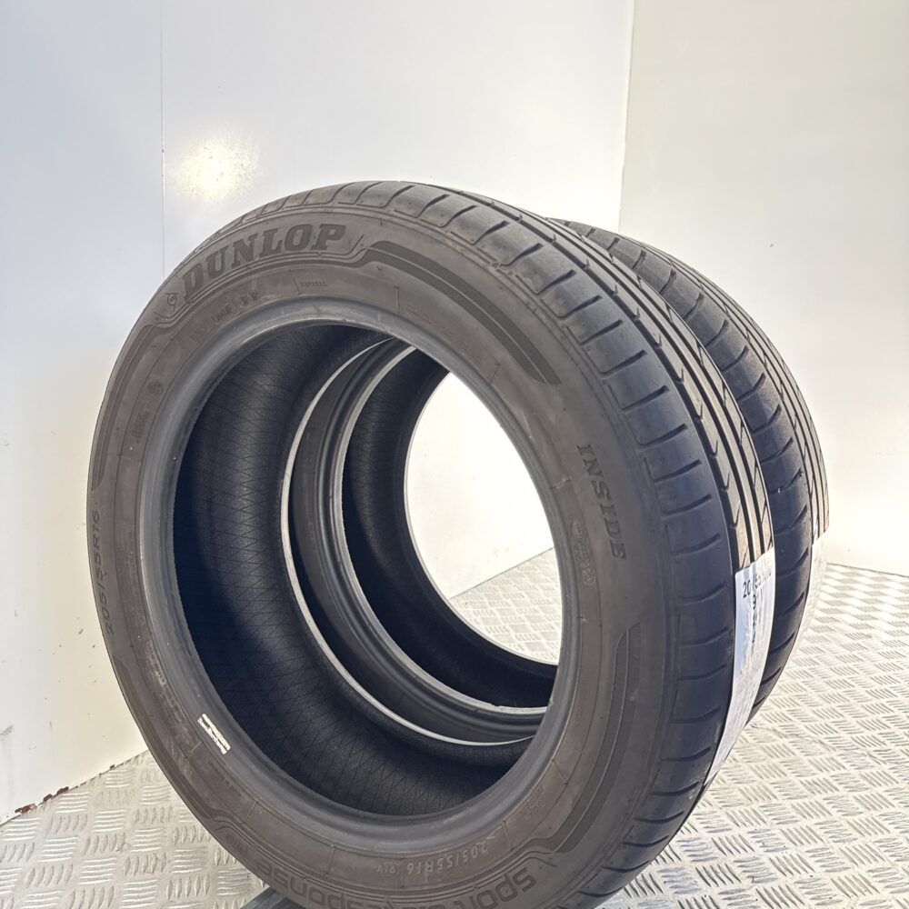 Gomme Usate 205 55 R16 91V Dunlop SportBlu Response 77% Estive - immagine 5