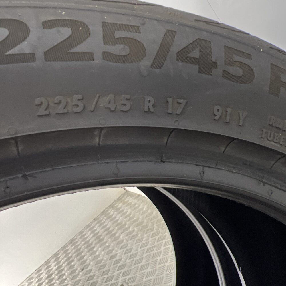 Pneumatici Usati 225 45 R17 91Y CONTINENTAL PremiumContact 6 Estive - immagine 9