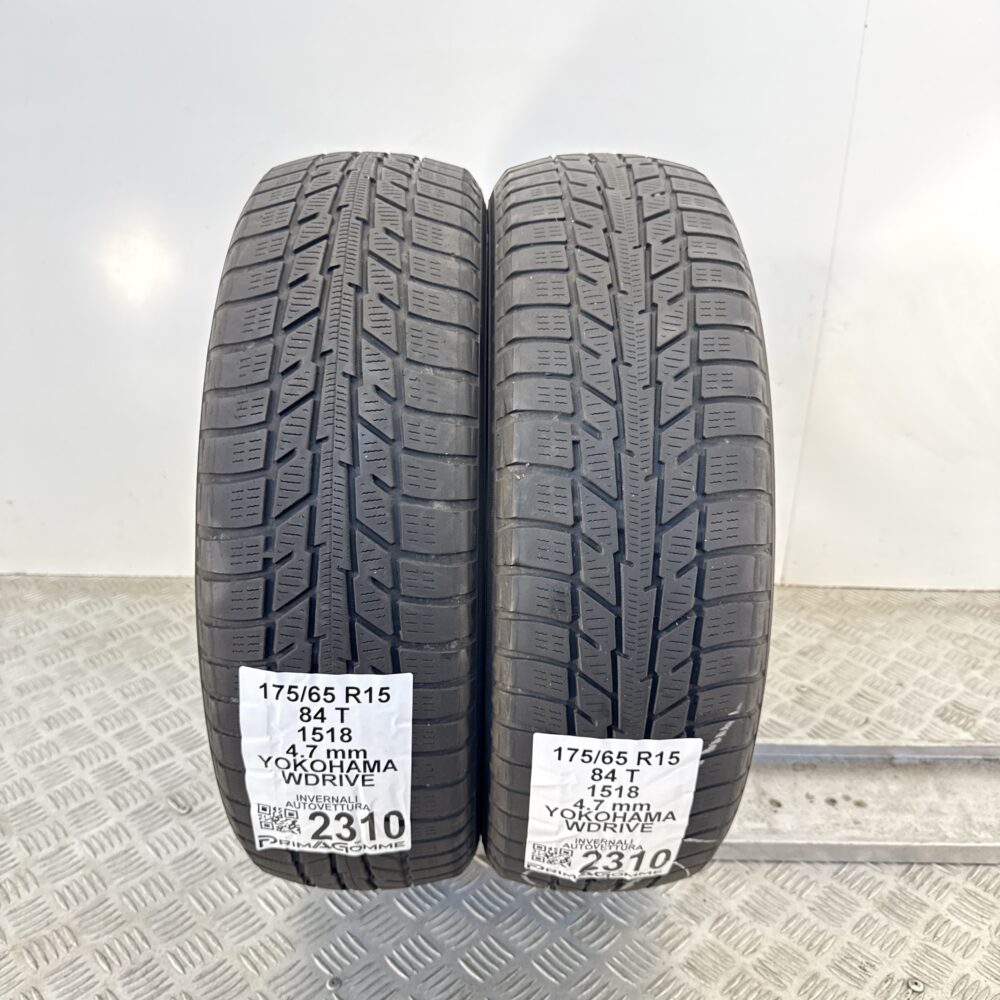 Gomme Usate 175 65 R15 84T Yokohama WDrive Invernali - immagine 4