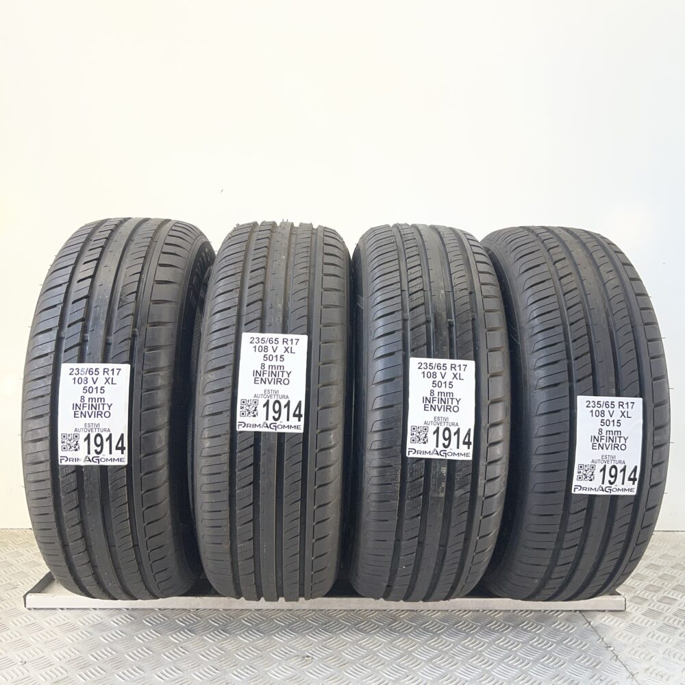 Gomme Usate 235 65 R17 XL 108V Infinity Enviro 98% Estive