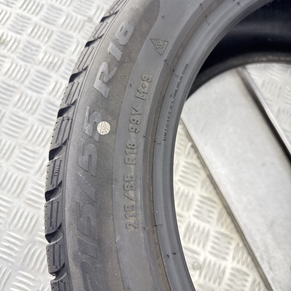 Gomme Usate 215 55 R18 XL 99V Pirelli Sottozero 3 Invernali - immagine 14