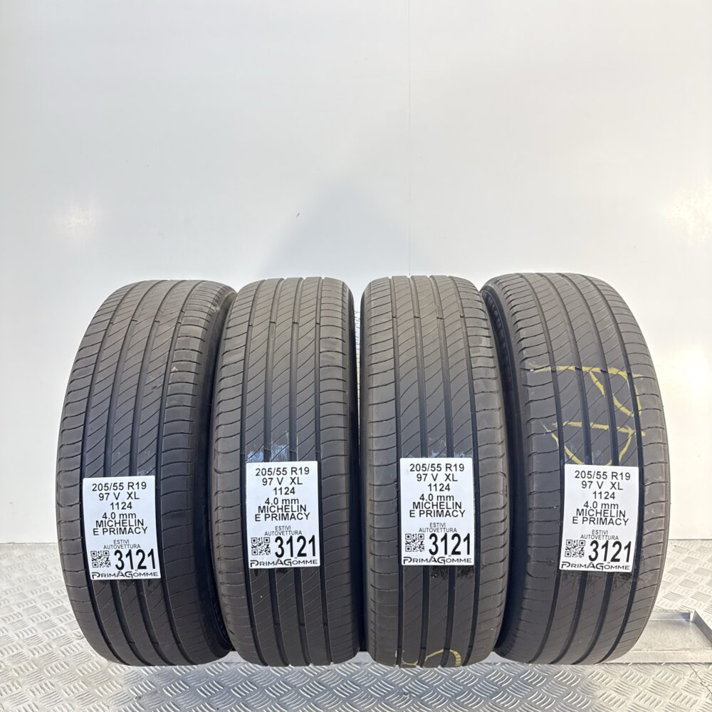 Gomme Usate 205 55 R19 XL 97V MICHELIN E Primacy Estive