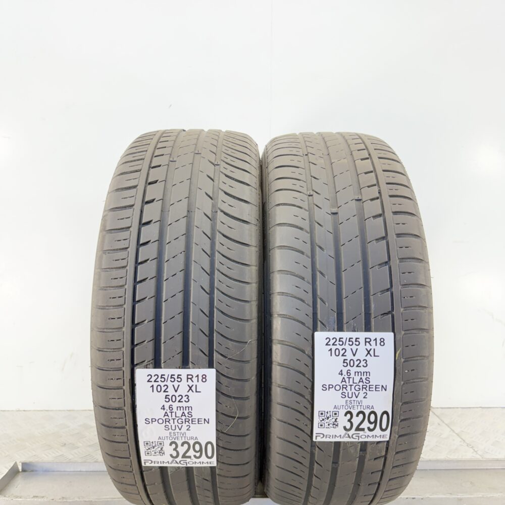 Gomme Usate 225 55 R18 XL 102V Atlas Sportgreen SUV 2 Estive