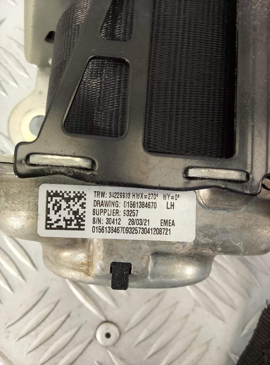 Cintura Sicurezza Posteriore Sinistra SX Alfa Romeo Stelvio (949_)(2017-2023 )OEM 01561384670 - immagine 5