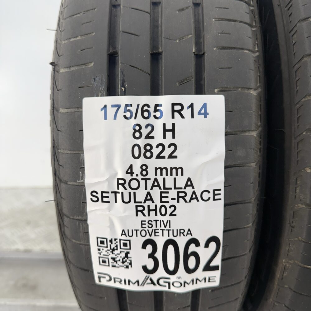 Gomme Usate 175 65 R14 82H Rotalla Setula E-Race RH02 Estive - immagine 3