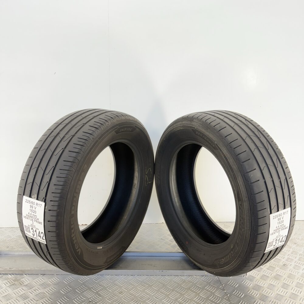 Gomme Usate 225 60 R17 99V Hankook Ventus Prime 3 Estive - immagine 6