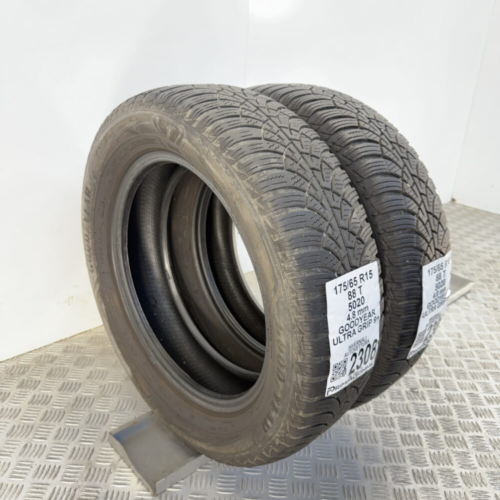 Gomme Usate 175 65 R15 88T Goodyear Ultra Grip 9+ Invernali - immagine 5